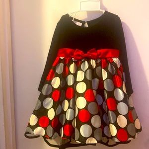 Multi colored toddlers  dress size 24 months